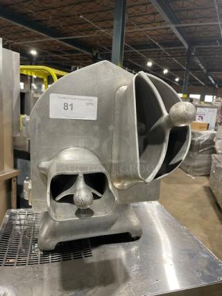 Qualheim Electro-Cut Commercial Electric Powered Heavy Duty Countertop Vegetable Slicer/Shredder/Grater! Model: 400 SN: 26769D! 115V 1 Phase!