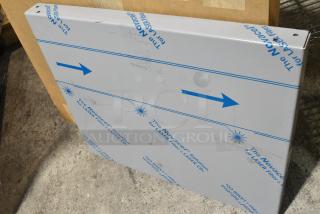 BRAND NEW! Box of 2 Stainless Steel Panels