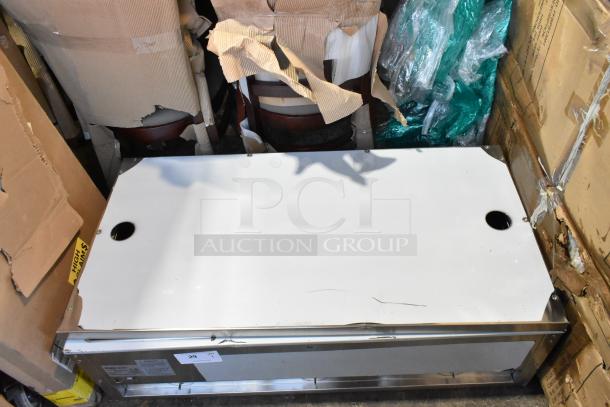 BRAND NEW SCRATCH AND DENT! 2025 ServIt 423EST3WSPB Three Pan Sealed Well Electric Steam Table with Partially Enclosed Base. 120 Volts, 1 Phase. Tested and Working! - Image 5 of 9