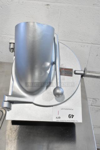 BRAND NEW SCRATCH AND DENT! Metal Commercial Pelican Head w/ Grating Blade
