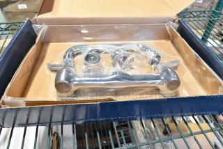 BRAND NEW SCRATCH AND DENT! Waterloo 750FW88 Wall-Mounted Faucet with 8" Centers and 8" Swing Spout