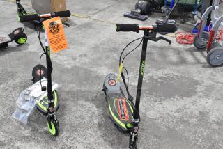 2 Razor 13111496 Power Core E90 Push Button Throttle Electric Scooter. 2 Times Your Bid!