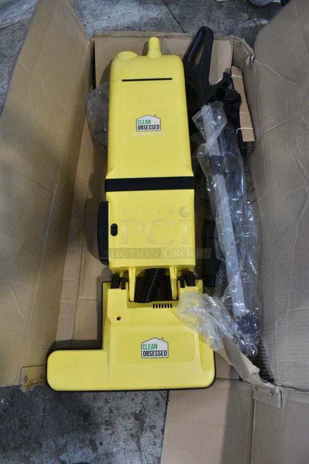 BRAND NEW SCRATCH AND DENT! Clean Obsessed C0101 Vacuum Cleaner. 120 Volts, 1 Phase. - Image 1 of 11