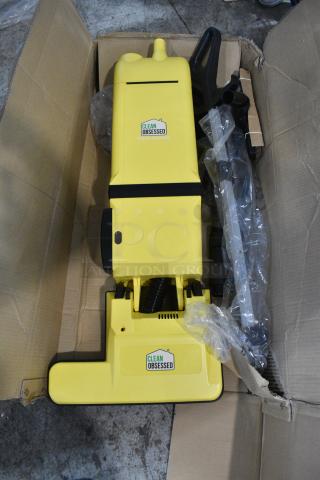BRAND NEW SCRATCH AND DENT! Clean Obsessed C0101 Vacuum Cleaner. 120 Volts, 1 Phase.