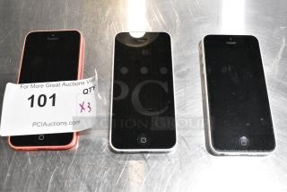 3 Apple iPhone A1532 Smart Phone. 3 Times Your Bid!