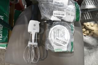 3 Various Items Including Oxo Hand Mixer, Egg Slicer. 3 Times Your Bid!