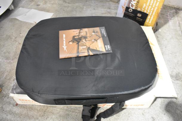 4 IN ORIGINAL BOX! Aceletide 20" Heated Spectator Plus Chair Pad. 4 Times Your Bid! - Image 1 of 8