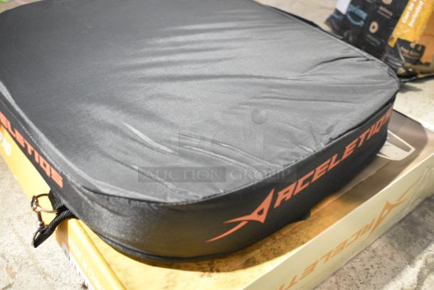 4 IN ORIGINAL BOX! Aceletide 20" Heated Spectator Plus Chair Pad. 4 Times Your Bid! - Image 6 of 8