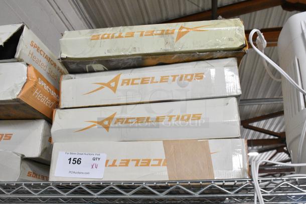 4 IN ORIGINAL BOX! Aceletide 20" Heated Spectator Plus Chair Pad. 4 Times Your Bid! - Image 8 of 8