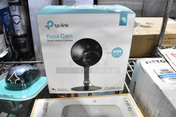 5 Various IN ORIGINAL BOX Items Including 2 Logitech Computer Mouse, Charger and Game Dock, Infinity Instant Go Wireless, TP Link Kasa Cam Smart Home Camera. 5 Times Your Bid! - Image 6 of 6