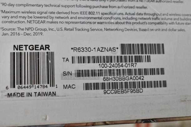 IN ORIGINAL BOX! Netgear AC1600 WiFi Router - Image 4 of 4