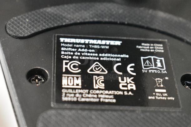 2 Various Items Including Logitech Driving Force and Thrustmaster TH8S-WW Shifter Add On. 2 Times Your Bid! - Image 5 of 5