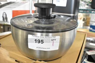 Metal Salad Spinner.