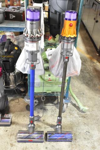 2 Dyson Vacuum Cleaners. 120 Volts, 1 Phase. 2 Times Your Bid! Tested and Does Not Power On