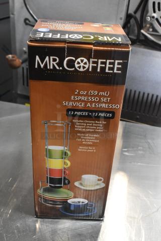 2 IN ORIGINAL BOX! Mr Coffee 2 oz Espresso Set. 2 Times Your Bid! - Item #1185624