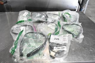 9 Various Items Including Bluetooth Headsets, Computer Mouse. 9 Times Your Bid!