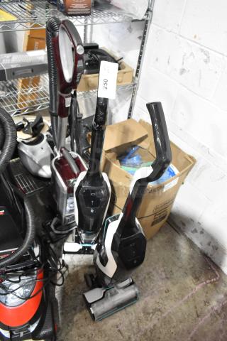 3 Vacuums Including Crosswave and Shark Professional. 120 Volts, 1 Phase. 3 Times Your Bid! Tested and Working!