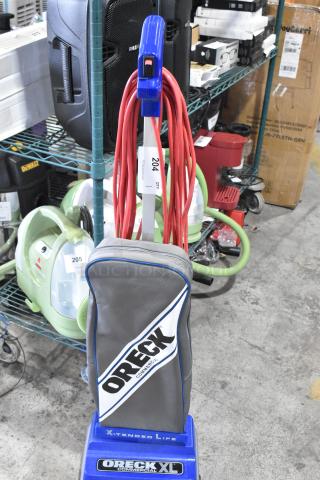 Oreck XL Vacuum Cleaner. 120 Volts, 1 Phase. Tested and Working!