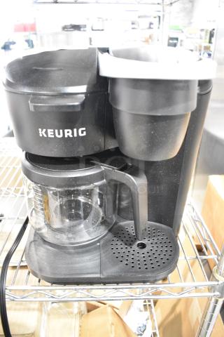 Keurig K-DUO Countertop Coffee Machine w/ Coffee Pot. 120 Volts, 1 Phase. - Item #1185835