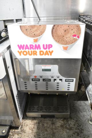 Bunn IMIX-5 Stainless Steel Commercial Countertop Cappuccino Machine. 120/208-240 Volts, 1 Phase.