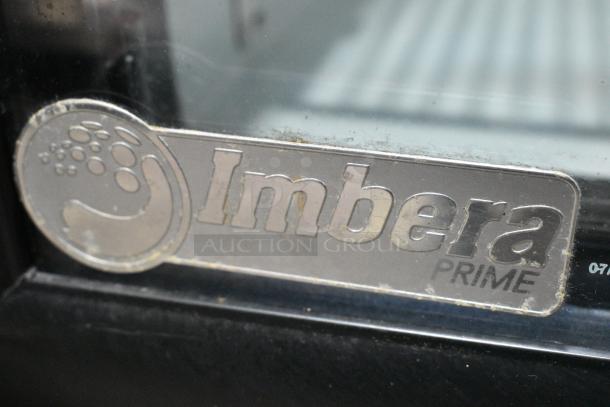 Imbera G319 Metal Commercial Single Door Reach In Cooler Merchandiser w/ Poly Coated Racks. 115 Volts, 1 Phase. Tested and Powers On But Does Not Get Cold - Image 5 of 8