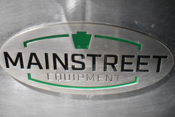 2021 Mainstreet 541FF40N Stainless Steel Commercial Floor Style Natural Gas Powered Deep Fat Fryer w/ 2 Metal Fry Baskets. 90,000 BTU. - Image 4 of 10