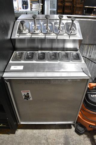 Silver King SKF2A Stainless Steel Commercial Prep Table. 115 Volts, 1 Phase. Tested and Powers On But Does Not Get Cold