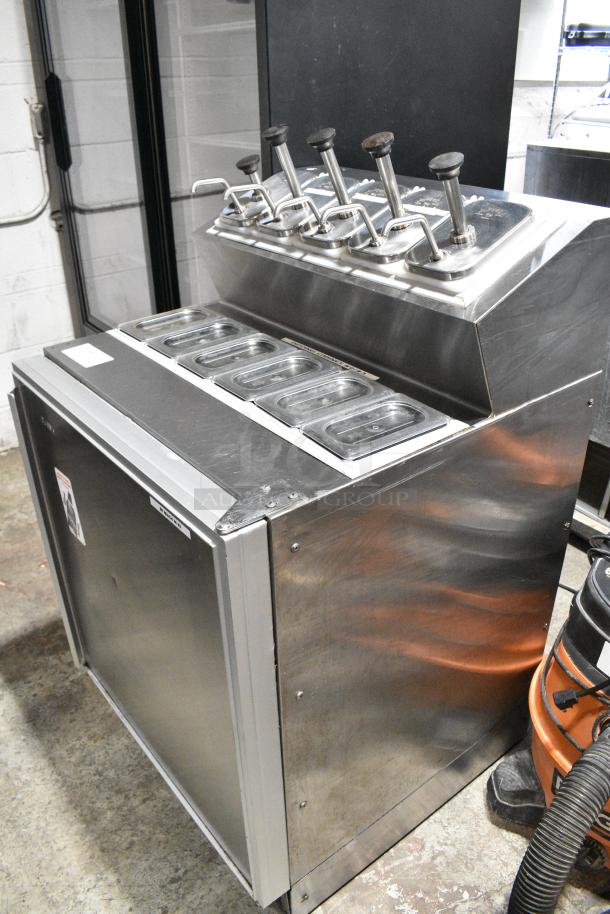 Silver King SKF2A Stainless Steel Commercial Prep Table. 115 Volts, 1 Phase. Tested and Powers On But Does Not Get Cold - Image 3 of 8