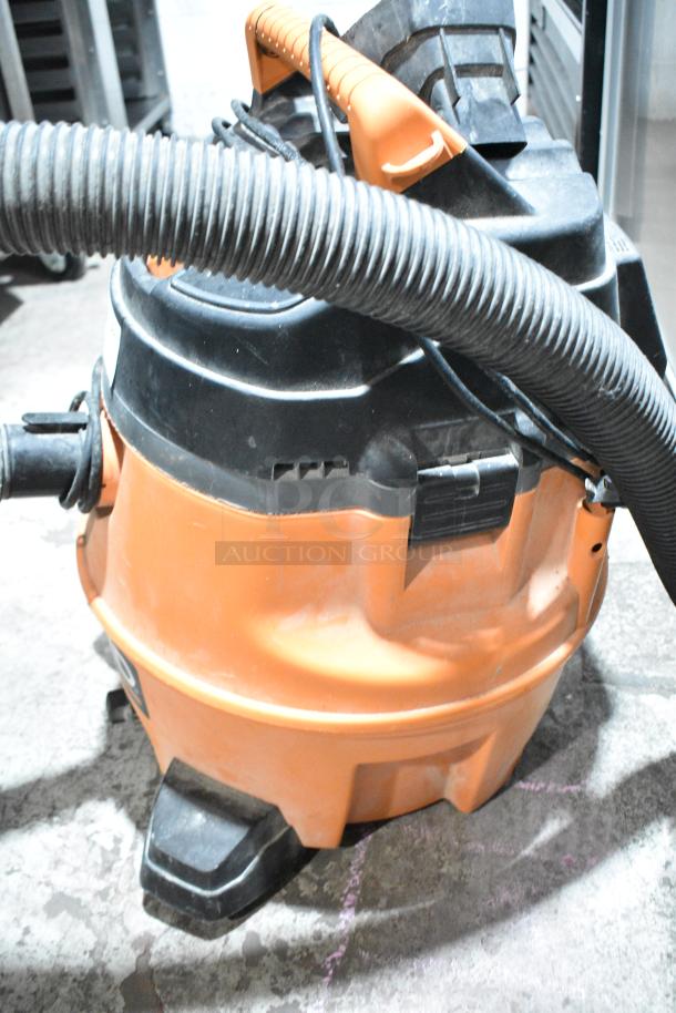 Rigid WD14500 Wet Dry Vac Vacuum Cleaner. 115 Volts, 1 Phase. Tested and Working! - Image 3 of 7