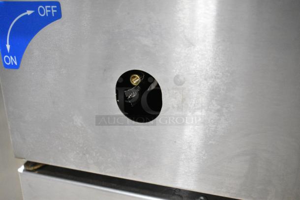 2024 Cookline PC1 Stainless Steel Commercial Floor Style Natural Gas Powered Pasta Cooker w/ 6 Metal Baskets on Commercial Casters. - Image 5 of 10