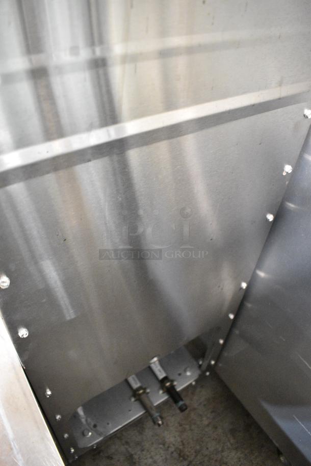 2024 Cookline PC1 Stainless Steel Commercial Floor Style Natural Gas Powered Pasta Cooker w/ 6 Metal Baskets on Commercial Casters. - Image 9 of 10