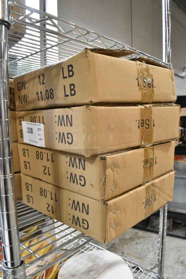 4 BRAND NEW SCRATCH AND DENT! Boxes of 4 KCS CT-5 Commercial Casters. 4 Times Your Bid! - Image 7 of 7