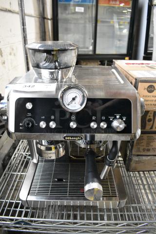 DeLonghi EC9335M Stainless Steel Countertop Coffee Machine. 120 Volts, 1 Phase. - Item #1185900