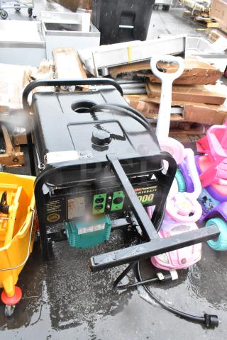 Coleman PM0545305.03 Powermate Powerbase 5000 Portable Generator. 120/240 Volts, 1 Phase.