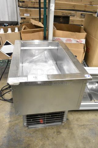 BRAND NEW SCRATCH AND DENT! 2024 Delfield N8118BP Stainless Steel One Pan Drop In Refrigerated Cold Food Well. 115 Volts, 1 Phase.