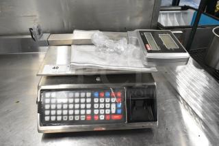 BRAND NEW SCRATCH AND DENT! Torrey W-LABEL40L 40 lb. WiFi Price Computing Scale with Thermal Label Printer and Two Thermal Label Rolls.