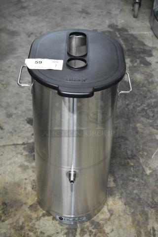 BRAND NEW SCRATCH AND DENT! Bunn 34100.0003 TDO-5 5 Gallon Iced Tea Dispenser with Brew-Through Lid