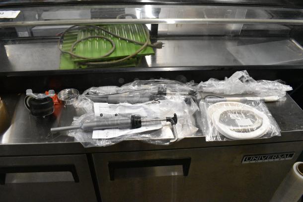 9 BRAND NEW SCRATCH AND DENT! Items Including Server Eco Pump, Caster, RTS-348L Light LED, Seal. 9 Times Your Bid! - Image 1 of 8