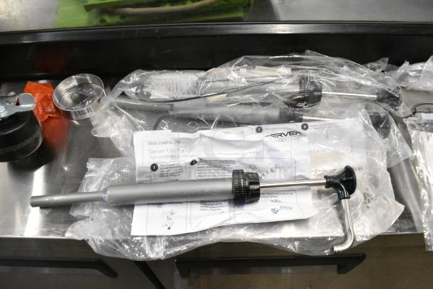 9 BRAND NEW SCRATCH AND DENT! Items Including Server Eco Pump, Caster, RTS-348L Light LED, Seal. 9 Times Your Bid! - Image 3 of 8