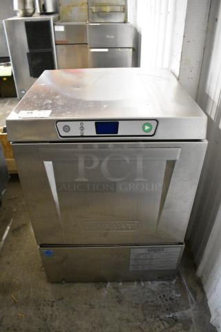 Hobart LXEH Stainless Steel Commercial Undercounter Dishwasher. 120/208-240 Volts, 1 Phase.