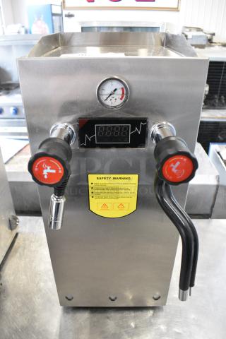 2023 ZX200 Stainless Steel Commercial Steam Water Boiler. 220 Volts.
