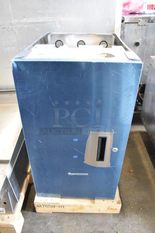 BRAND NEW SCRATCH AND DENT! 2024 Hoshizaki SD-271 Ice Machine and Water Dispenser Stand with Lockable Door