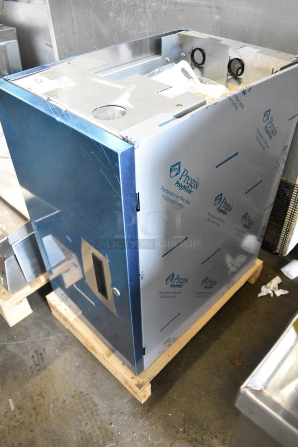 BRAND NEW SCRATCH AND DENT! 2024 Hoshizaki SD-271 Ice Machine and Water Dispenser Stand with Lockable Door - Image 3 of 7