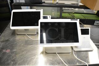 2 Clover C500 POS Monitor w/ Clover Credit Card Reader. 2 Times Your Bid!