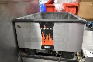 2 Vollrath Cayenne 1001 Stainless Steel Commercial Countertop Food Warmer. 120 Volts, 1 Phase. 2 Times Your Bid!
