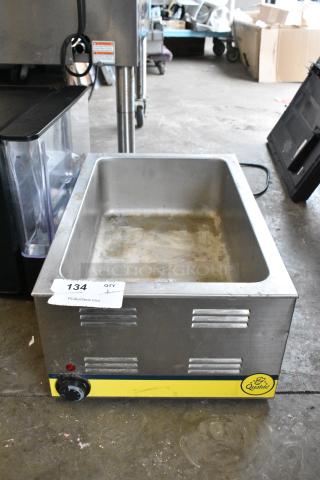 Qualite RDFW-1200NP Stainless Steel Commercial Countertop Food Warmer. 120 Volts, 1 Phase.
