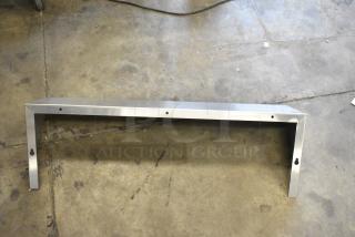 Stainless Steel Wall Mount Shelf.