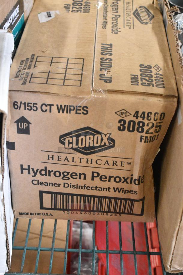 ALL ONE MONEY! Tier Lot of Various Items Including Clorox Hydrogen Peroxide, Coastwide Washroom Cleaner, Diversey Oxivir Sanitizer. - Image 4 of 10
