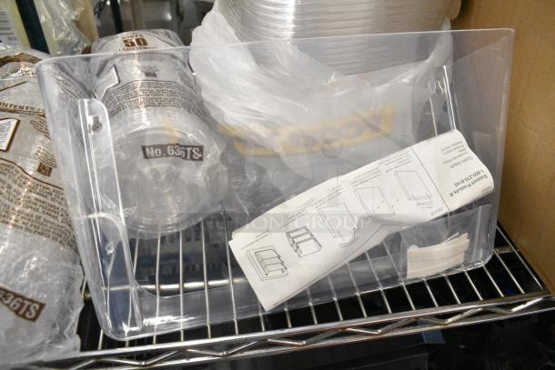ALL ONE MONEY! Tier Lot of Various Items Including Poly Lids, - Image 5 of 7