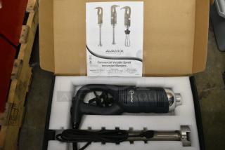 BRAND NEW SCRATCH AND DENT!  AvaMix 928IBMD12 12" Medium-Duty Variable Speed Immersion Blender. 120 Volts, 1 Phase.